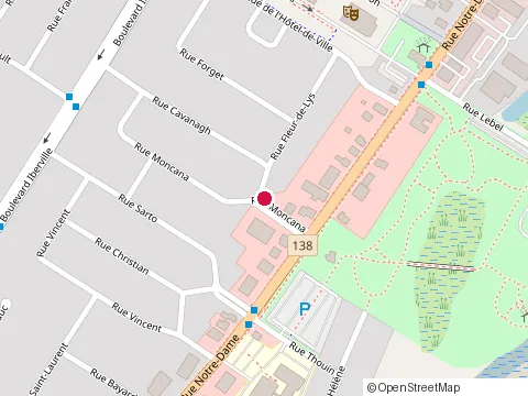 Location of Garage Denis Arsenault Inc at 23 Rue Moncana, Repentigny