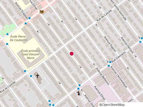 Location of Garage Di Ioia at 10700 avenue Ethier, Montreal-Nord