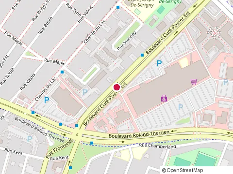 Location of Garage Donati et Massa at 890 Boulevard Curé-Poirier Ouest, Longueuil