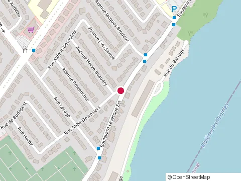 Location of Garage Door Repair Laval at 3757 boulevard Lévesque O, Laval