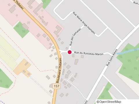 Location of Garage Dr Enr at 525 Rue du Ruisseau-Martin, Trois-Rivières