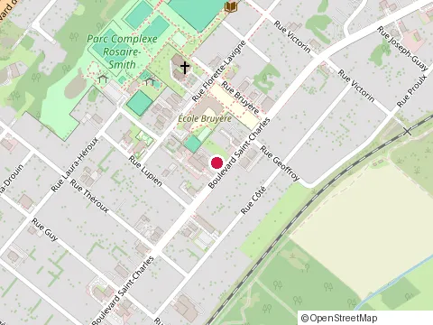 Location of Garage G Côté Inc at 795 boulevard Saint-Charles, Drummondville