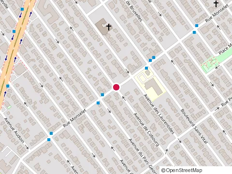 Location of Garage G.S. at 3544 Monselet Rue, Montreal-Nord
