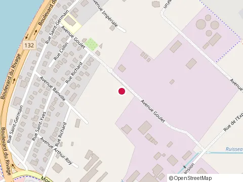 Location of Garage Inter Express at 19 avenue Goulet, Rimouski