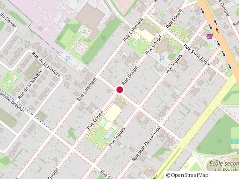 Location of Garage J Smith at 1165A Rue Goupil, Drummondville