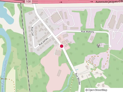 Location of Garage Jb Laroche Inc at 103 Rue Winder, Sherbrooke