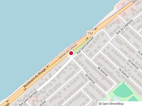 Location of Garage Jean-Pierre Levesque at 609 Rue St Germain E, Rimouski
