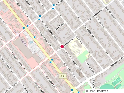 Location of Garage Laframboise at 150 Rue St-Hubert, Laval
