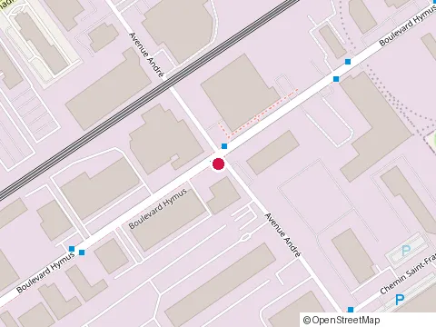 Location of Garage Lambert at 2150 boulevard Hymus, Dorval