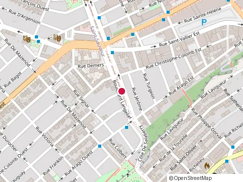 Location of Garage Langelier Inc at 532 boulevard Langelier, Québec