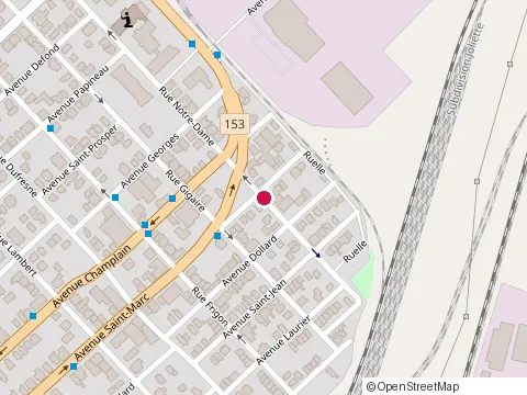 Location of Garage Lavage Mobile Enr at 702 Rue Notre-Dame, Shawinigan