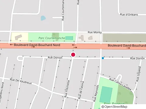 Location of Garage Letendre Auto at 539 Rue Fréchette, Granby