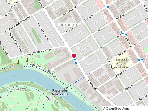 Location of Garage Linux at 956 1?Re Avenue, Québec
