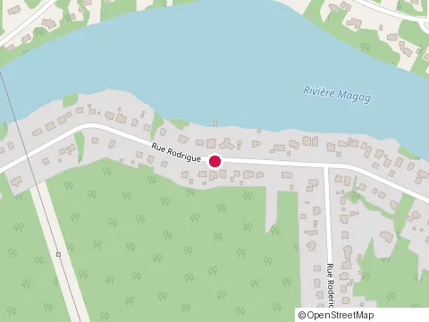 Location of Garage M Berube at 5968 Rodrigue, Sherbrooke