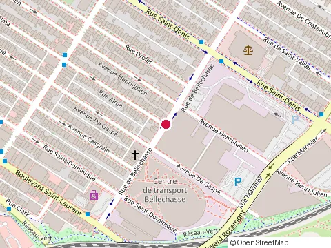 Location of Garage Mécanique et Carrosserie at Rue de Bellechasse Local B Local B, Montréal