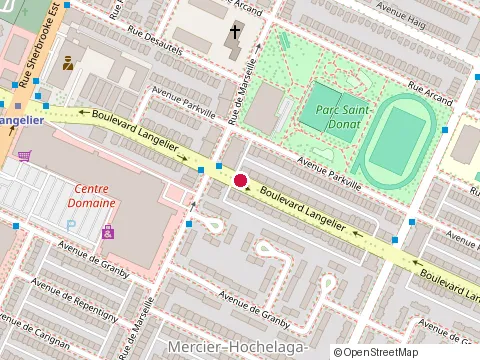 Location of Garage Montreal at 2955 Boulevard Langelier, Montréal
