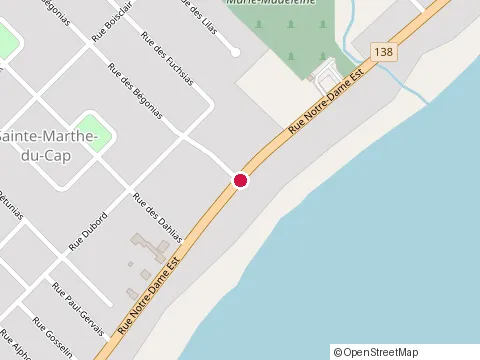 Location of Garage Multi-Mecanic at 1221 Notre Dame E, Trois-Rivières