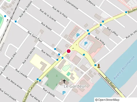 Location of Garage Normand Rozon & Fils Inc at 410 Lacombe, Repentigny