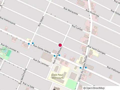 Location of Garage Nouveau Mekong at 1185 Prefontaine Rue, Longueuil