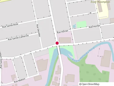 Location of Garage P E Performance at 340 Rue Robinson S, Granby