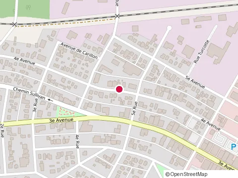Location of Garage P P at 1270 4E Rue, Val-d'Or