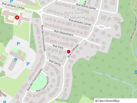 Location of Garage Paco Ltee at 1047 Pare, Chicoutimi