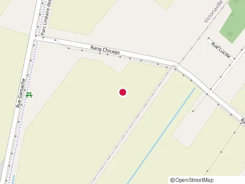 Location of Garage Pat Dufour at 7 Rang Chicago, Victoriaville