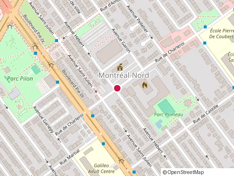 Location of Garage Pro One at 7880 Bd Pie-Ix, Montréal