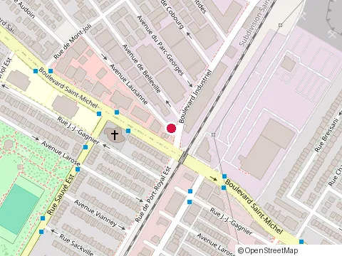 Location of Garage Rahma at 9869 avenue Lausanne, Montréal-Nord