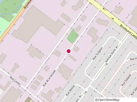 Location of Garage Rb Houle Enr at 6 boulevard Nicolet, Victoriaville
