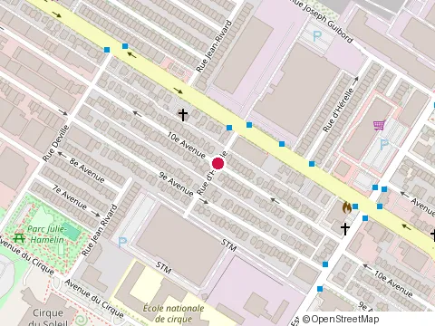 Location of Garage Rene 2008 at 3175 Rue d'Hérelle, Montréal