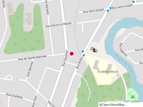 Location of Garage Robert & Alain Dore at 219 Briere, Saint-Jérôme