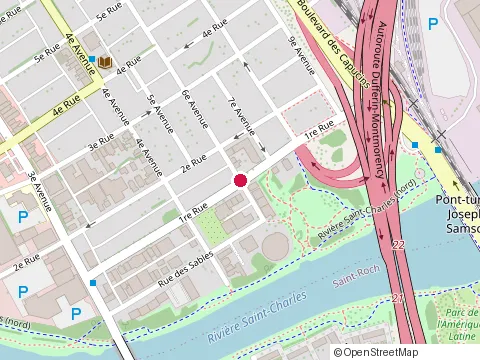 Location of Garage Robert Beaulieu at 80 avenue 6, Qubec