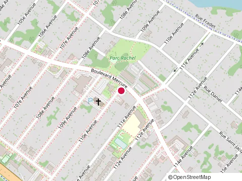 Location of Garage Roger Demers-Pneu Select at 805 110E Ave, Drummondville