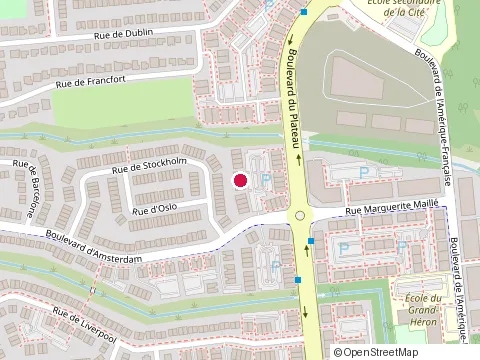Location of Garage S-Tiles at 606 Boul du Plateau, Gatineau