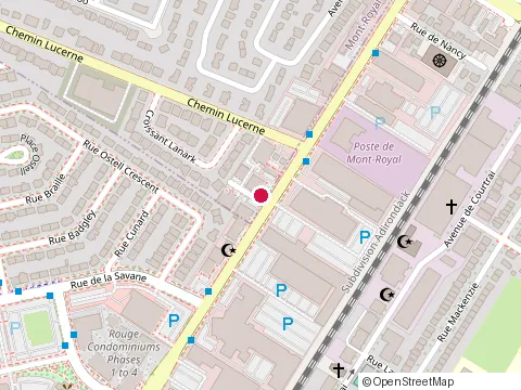 Location of Garage T M R Auto Inc at 4055 Rue Jean-Talon O, Montréal