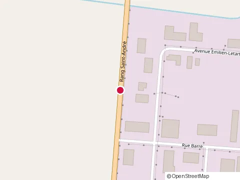 Location of Garage Td Performance St-Hyacinthe at 7555 Rang Saint-André, Saint-Hyacinthe