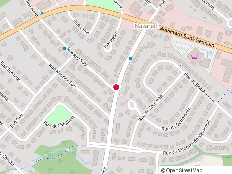 Location of Garage Thibault et Fils Enr at 507 Rue de Lausanne, Rimouski