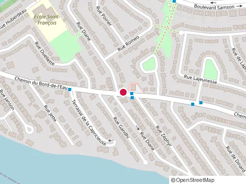 Location of Garage Toros at 489 Chem. du Bord-de-l'Eau, Laval