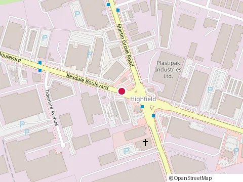 Location of Approved Healthcare Services Inc. at 301 Rexdale Blvd, Etobicoke