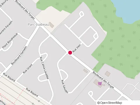 Location of Garage Yvon Richard at 7330 boulevard des Forges, Trois-Rivières