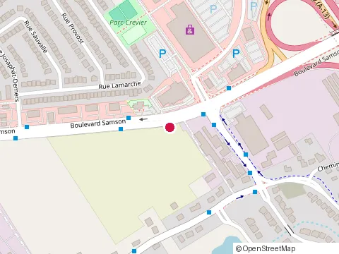 Location of Garages & Cabanons Laval (Cabanons Fontaine) at 6 boulevard Samson, Laval