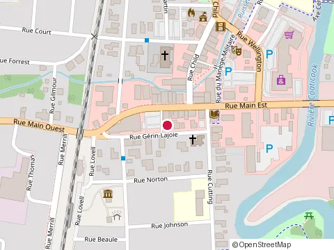 Location of Garant Luc at 10 Rue Main O, Coaticook