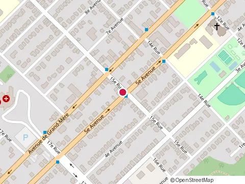 Location of Garceau Clement at 1684 5 Ave, Shawinigan