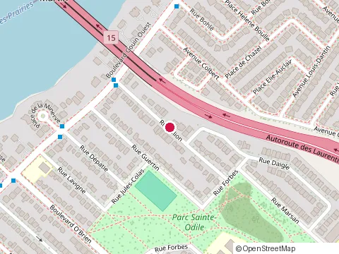 Location of Garderie Blandine at 12249 Rue Filion, Montréal