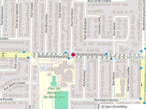 Location of Garderie Chez Louise at 2005 boulevard de Portland, Sherbrooke