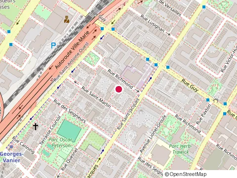 Location of Garderie Chez Mamie at 1724 Tsse Elgin, Montréal