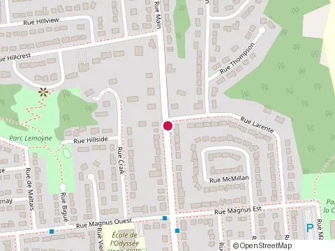 Location of Garderie Chez Zouzou at 460 Rue Main, Gatineau