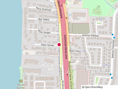 Location of Garderie des Petits Génies at 7500 Rue Tessier, Brossard