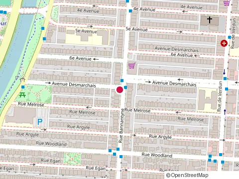 Location of Garderie Desmarchais at 1080 avenue Desmarchais, Verdun
